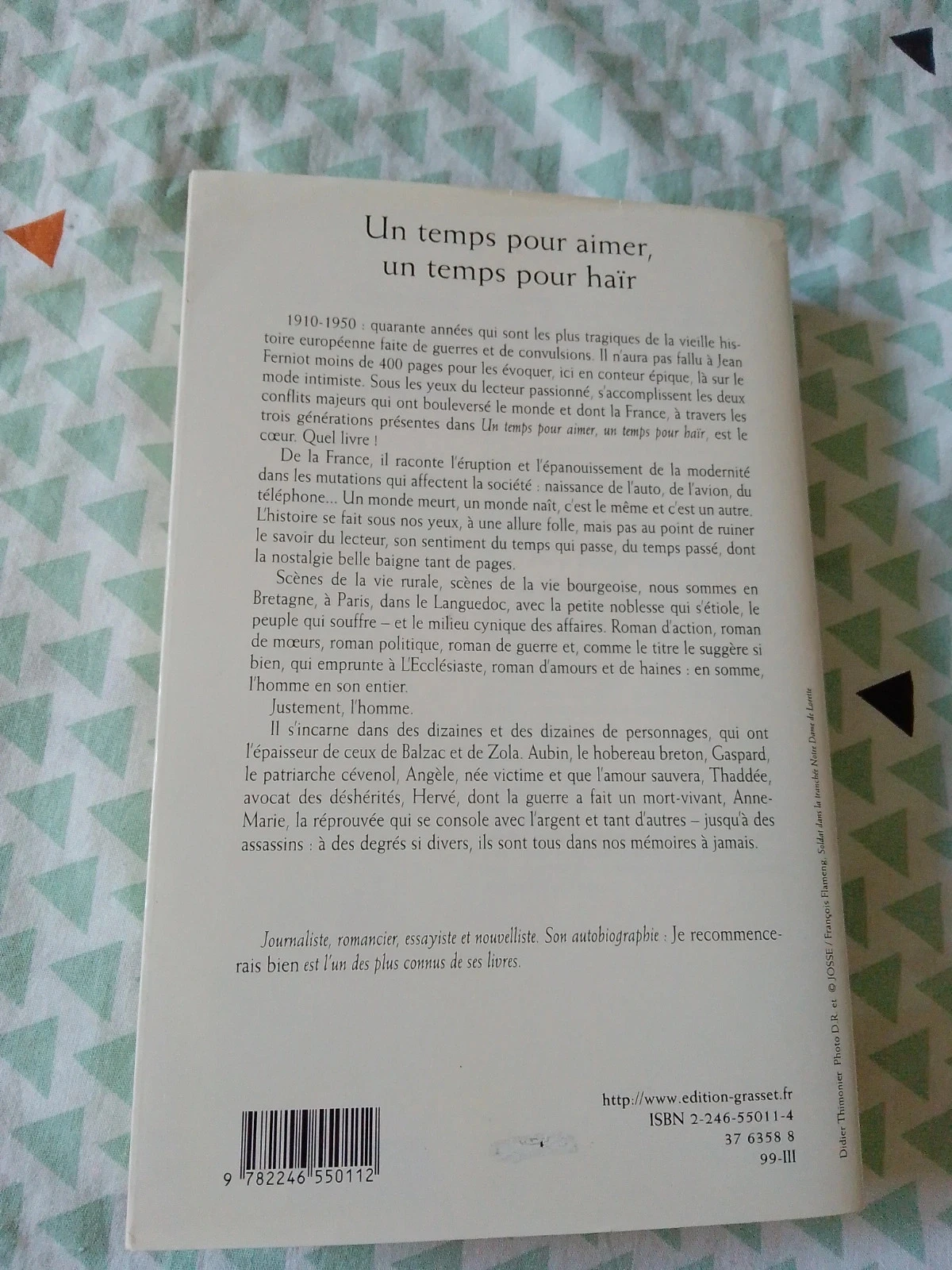 A Time to Love a Time to Hate Jean Ferniot – photo 2